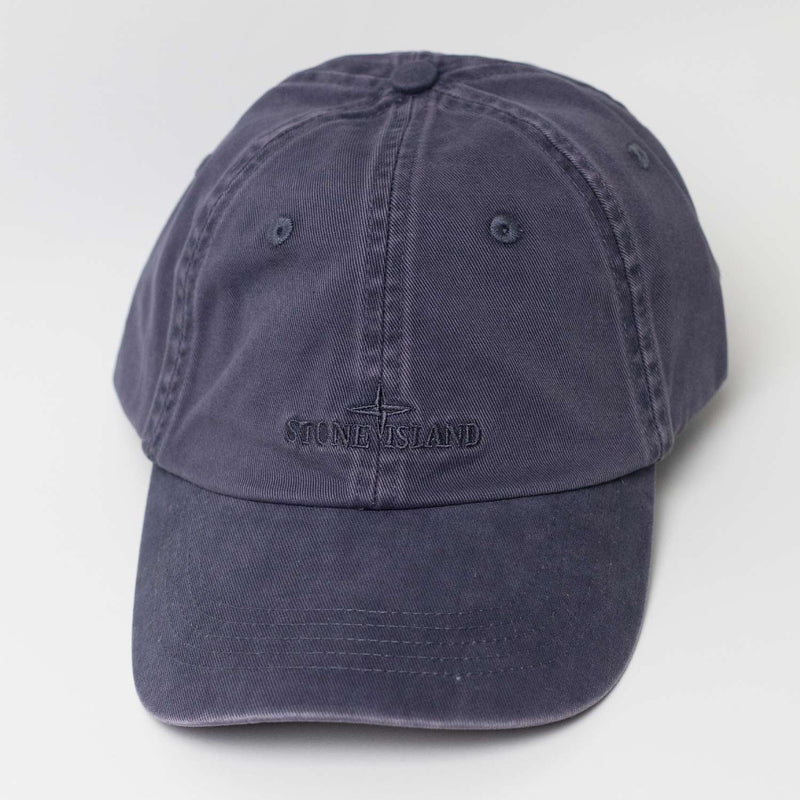 Stone Island 9100002 BASEBALL CAP, Blue Grey