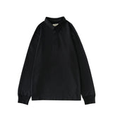 Studio Nicholson ALYK RUGBY POLO, Black
