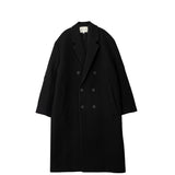 Studio Nicholson DIALL DB OVERCOAT, Black
