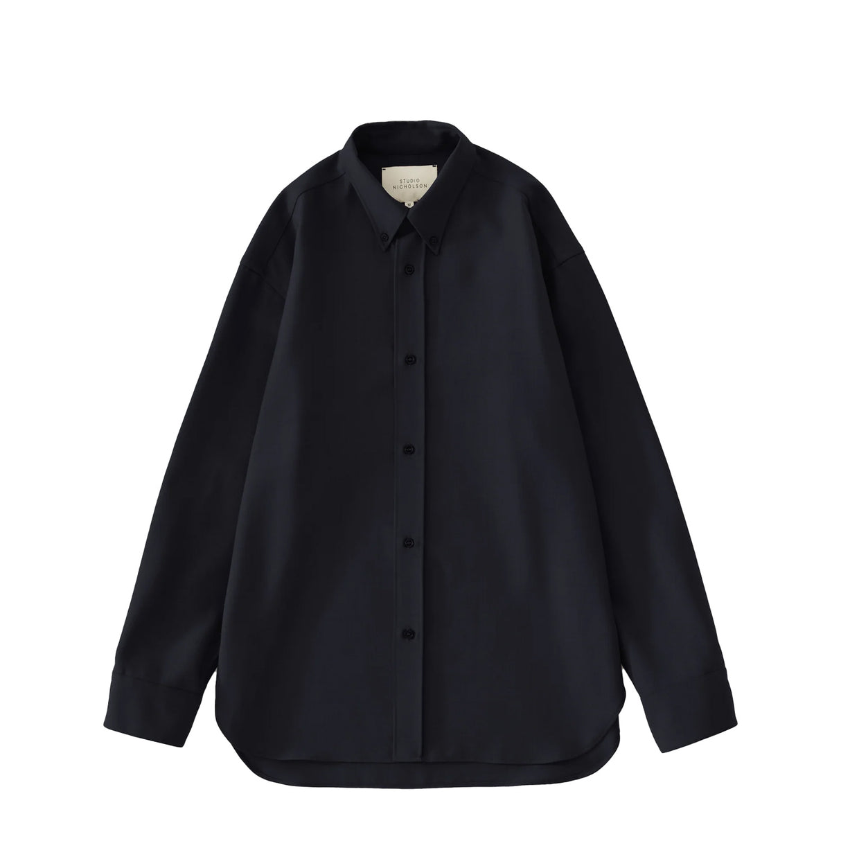 Studio Nicholson JUDE SHIRT, Darkest Navy