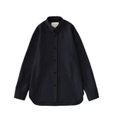 Studio Nicholson JUDE SHIRT, Darkest Navy