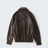 Studio Nicholson PISTON BOMBER JACKET, Brown