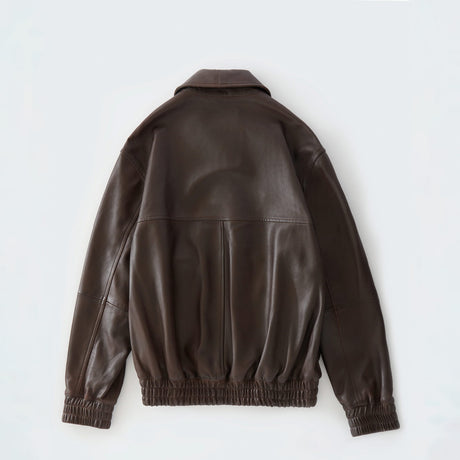 Studio Nicholson PISTON BOMBER JACKET, Brown
