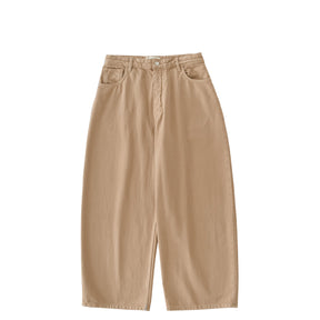 Beige pants on a white background