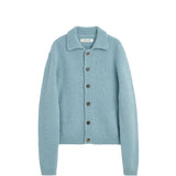 Sunflower ALPACA CARDIGAN, Light Blue