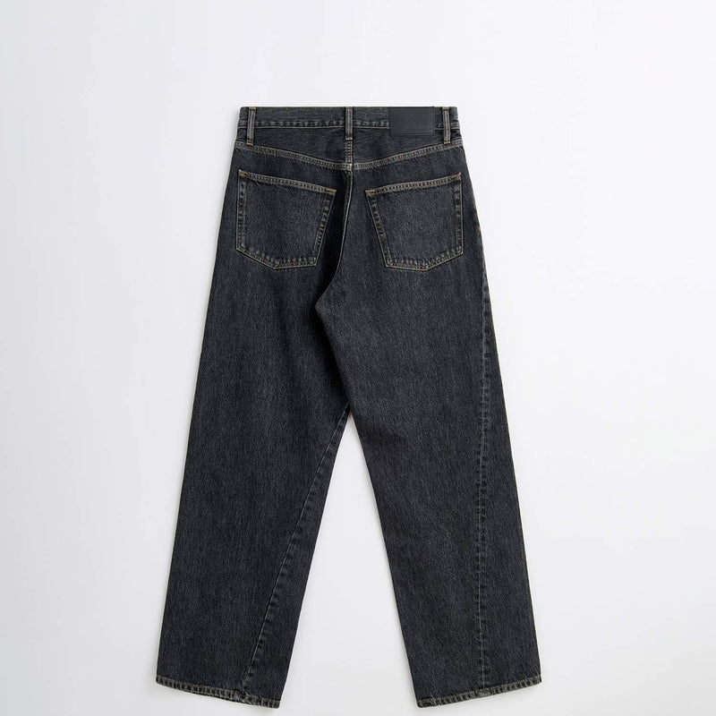 Sunflower WIDE TWIST DENIM JEANS, Black Stone