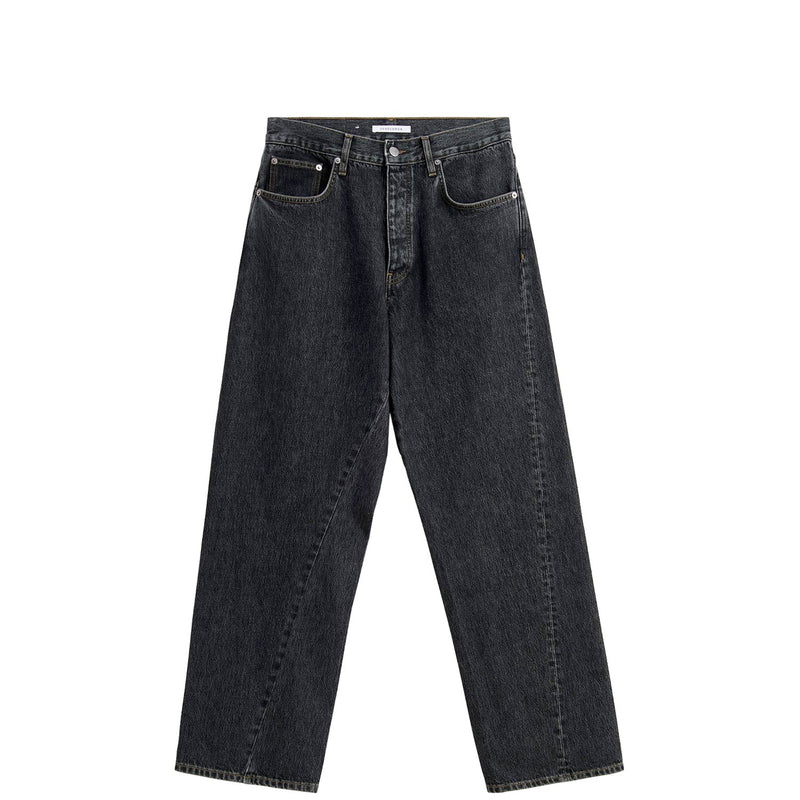 Sunflower WIDE TWIST DENIM JEANS, Black Stone