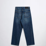 Sunflower WIDE TWIST JEANS, Dark Worn Blue