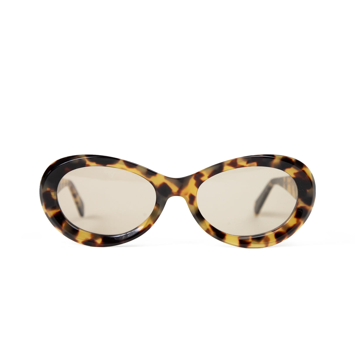 TOTEME THE OVALS SUNGLASSES, Tortoise