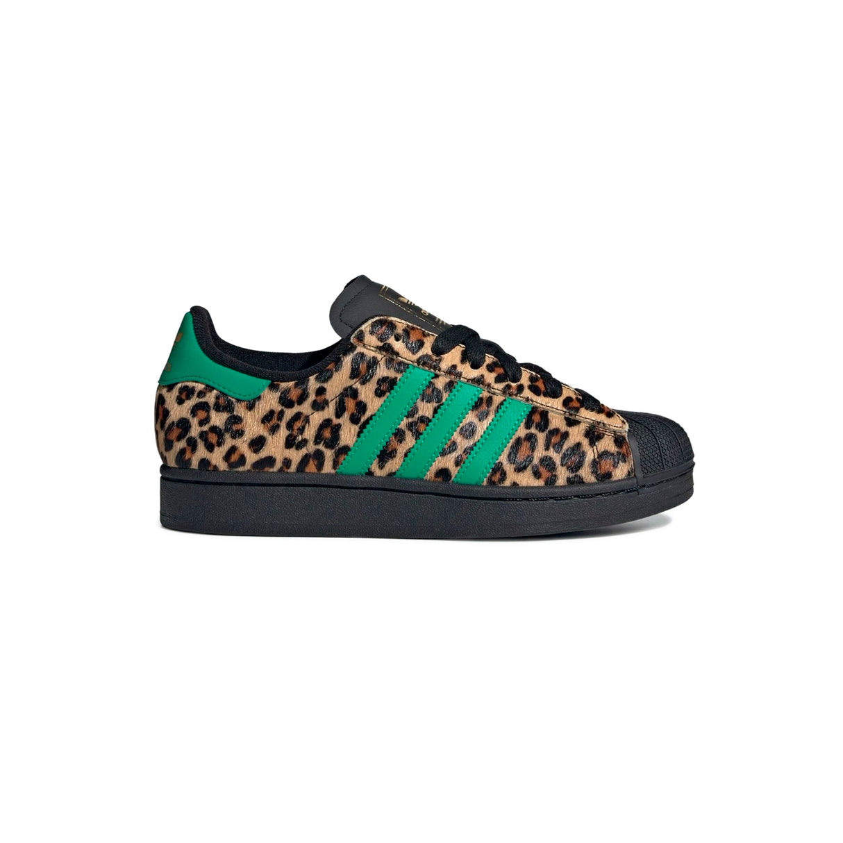 Adidas SUPERSTAR II, Core Black/Court Green/Gold