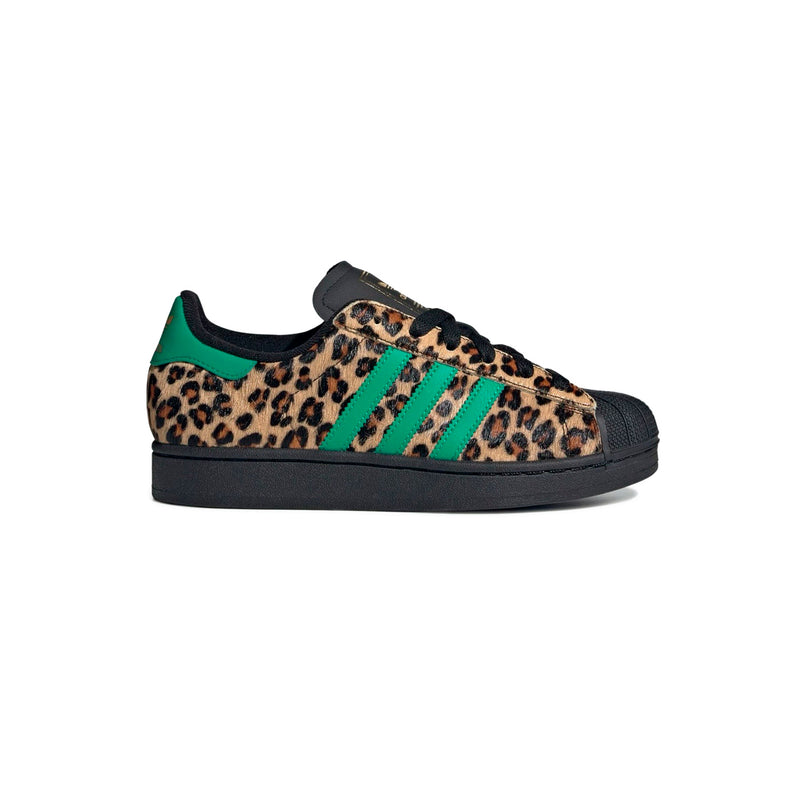 Adidas SUPERSTAR II, Core Black/Court Green/Gold