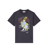 Ganni T4342 ROSE T-SHIRT, Phantom