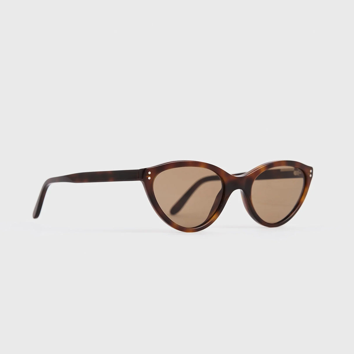 TOTEME CATEYE SUNGLASSES, Dark Havana