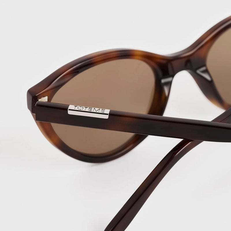 TOTEME CATEYE SUNGLASSES, Dark Havana
