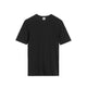 TOTEME CLASSIC RIB TEE, Black