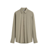 TOTEME CLASSIC TUXEDO SHIRT, Taupe