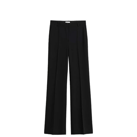 TOTEME FLARED EVENING TROUSERS, Black - Image 1