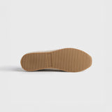 TOTEME FLEX SUEDE SNEAKERS, Stone