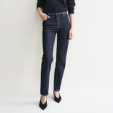 TOTEME LOW TAPER DENIM, Slate