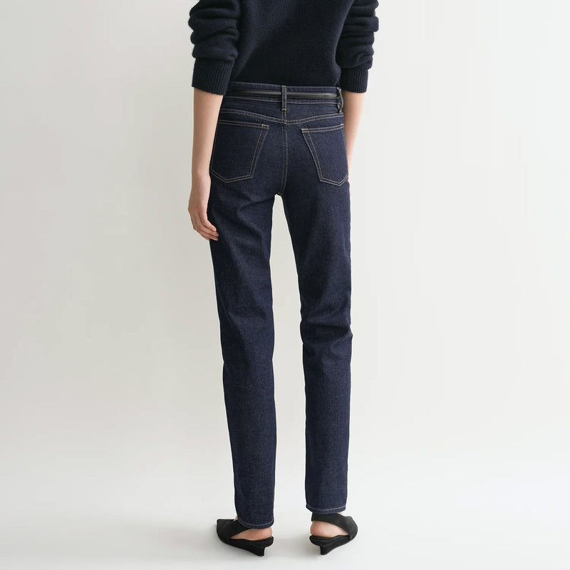 TOTEME LOW TAPER DENIM, Slate