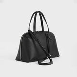 TOTEME MEDIUM GRAINED-LEATHER DAY TOTE, Black