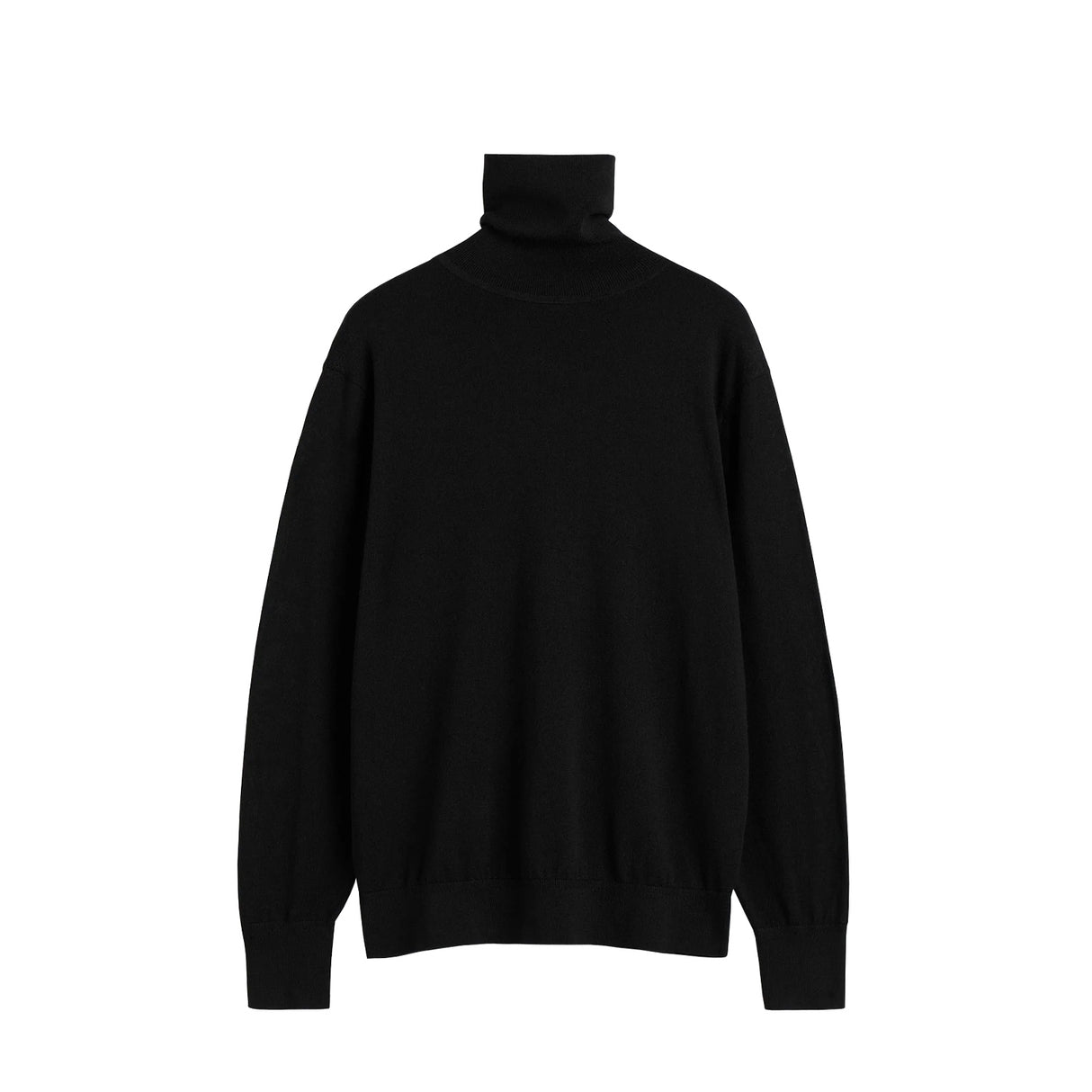 TOTEME MERINO TURTLENECK, Black