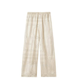 TOTEME MONOGRAM SILK PJ BOTTOMS, Ivory