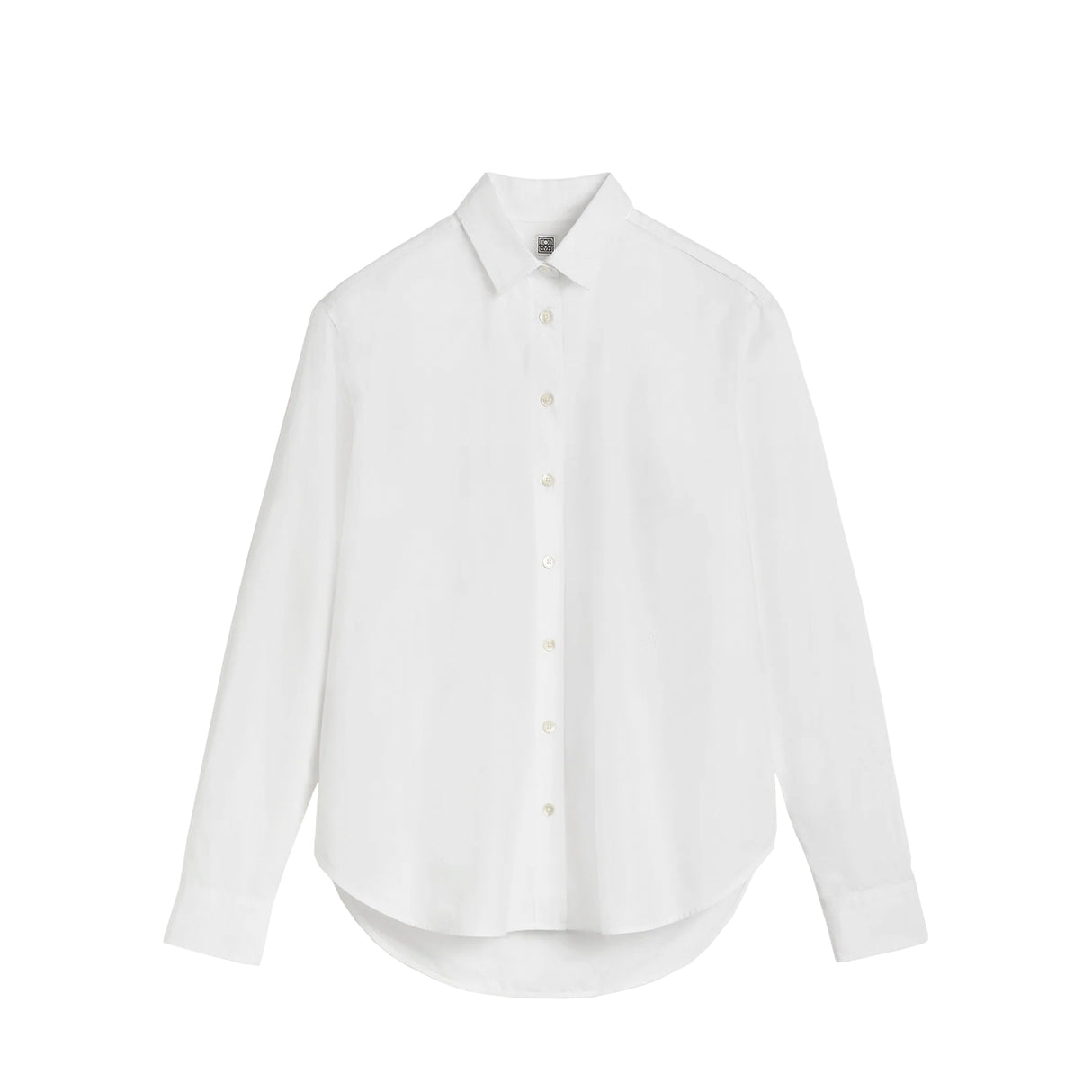 TOTEME SIGNATURE COTTON SHIRT, White