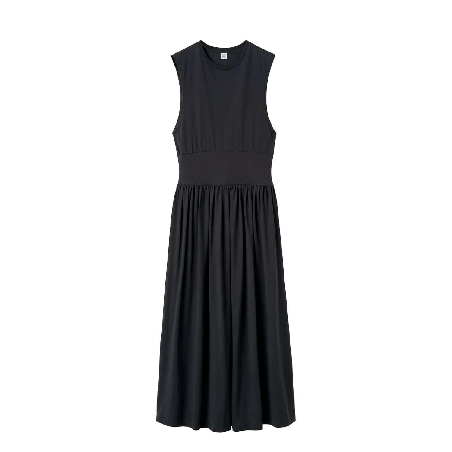 TOTEME SLEEVELESS COTTON TEE DRESS, Black – Beamhill