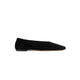 TOTEME SLIP SUEDE BALLERINAS, Black