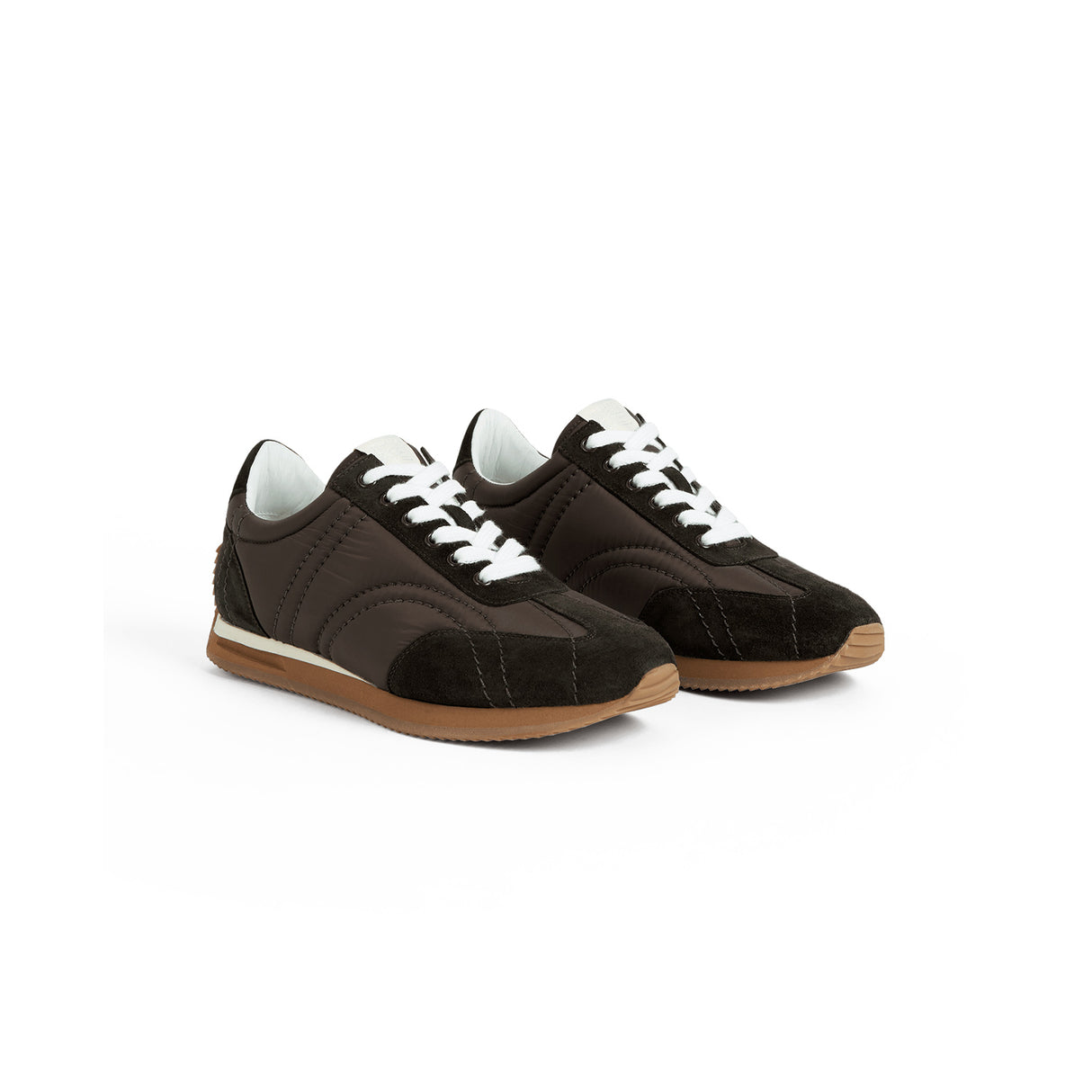 TOTEME SPORT SNEAKERS, Espresso - Image 2