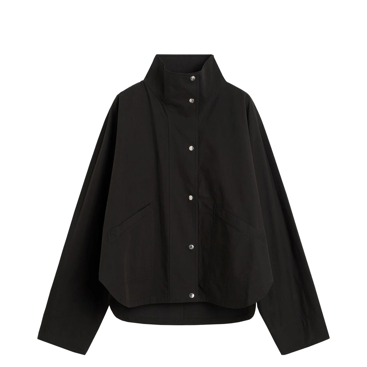 TOTEME SUMMER PARACHUTE JACKET, Black