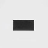 TOTEME T-LOCK LEATHER WALLET, Black