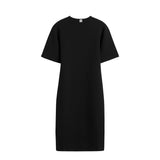 TOTEME TEE KNIT DRESS, Black