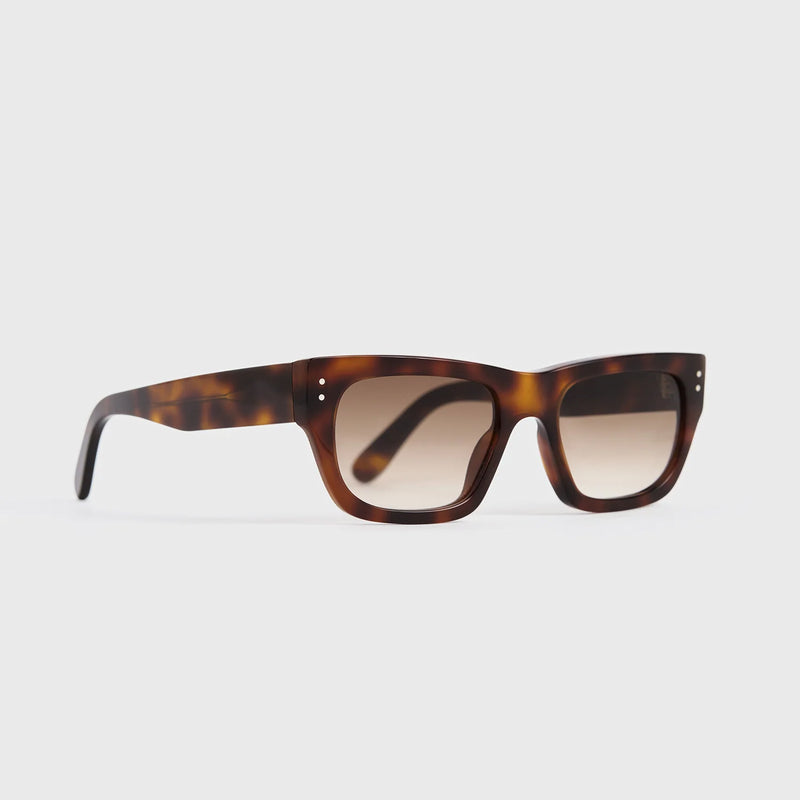 TOTEME VOYAGER SUNGLASSES, Dark Havana