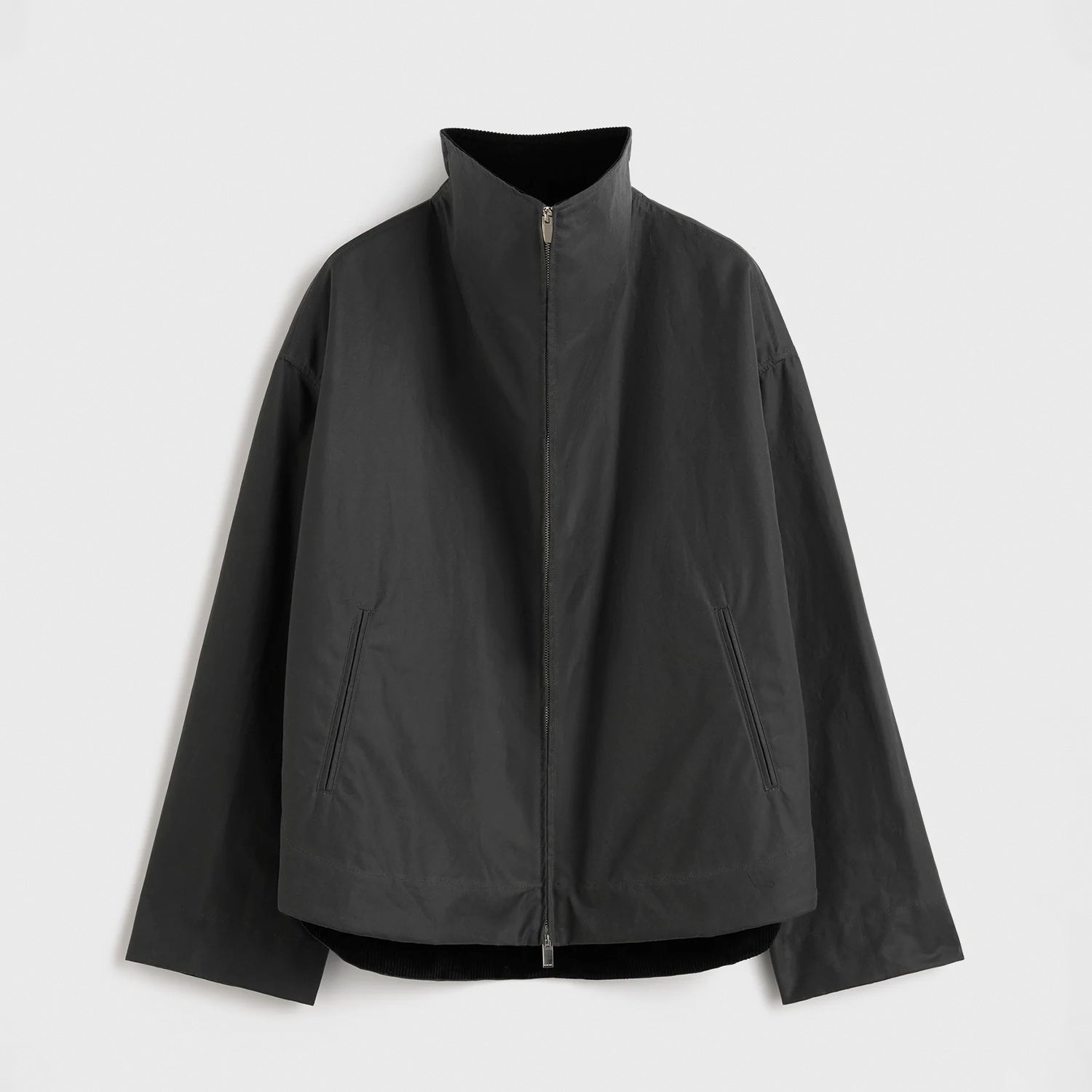 TOTEME ZIPPED COUNTRY JACKET, Washed Black – Beamhill