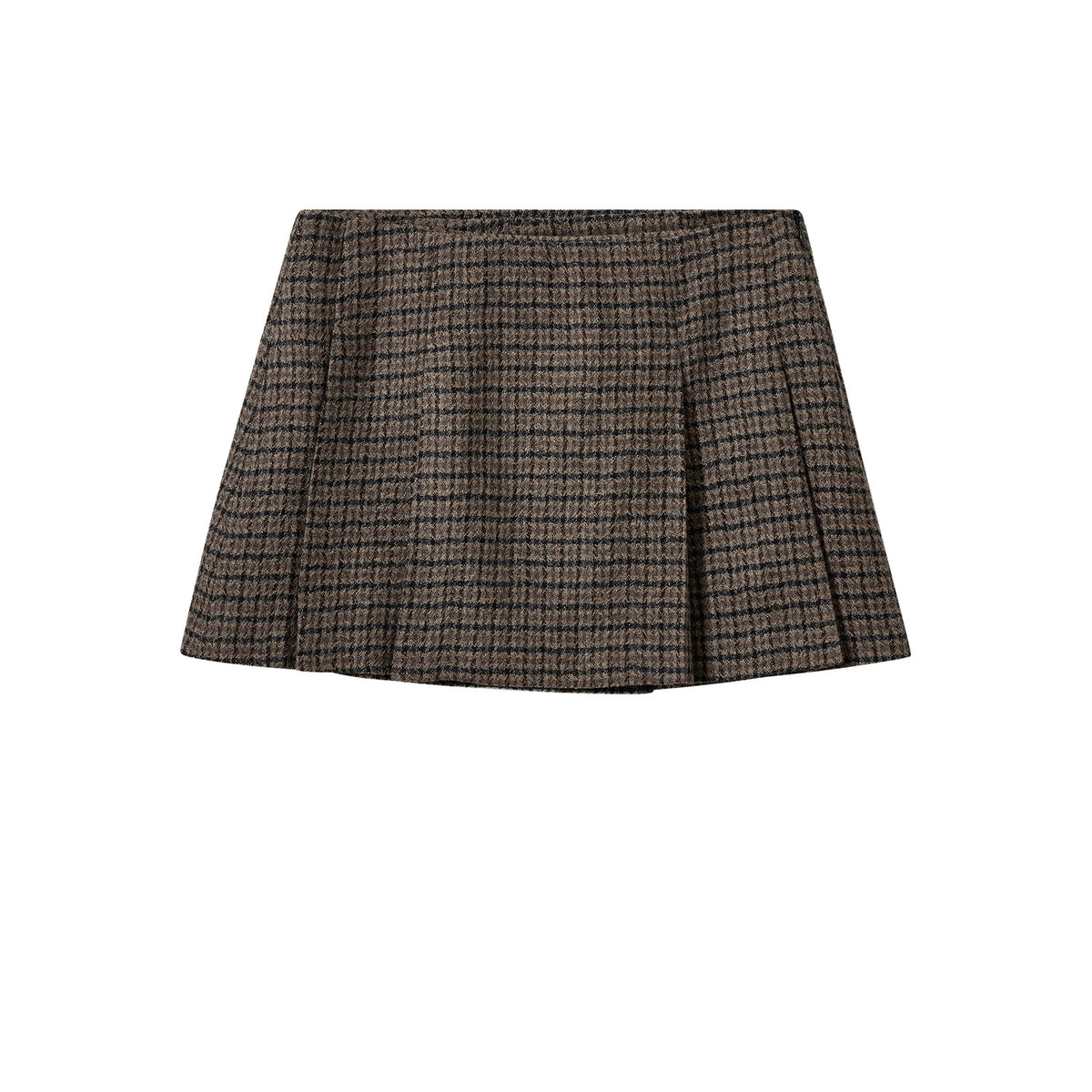 The Garment BALMORAL TENNIS SKIRT, Brown/Black Check