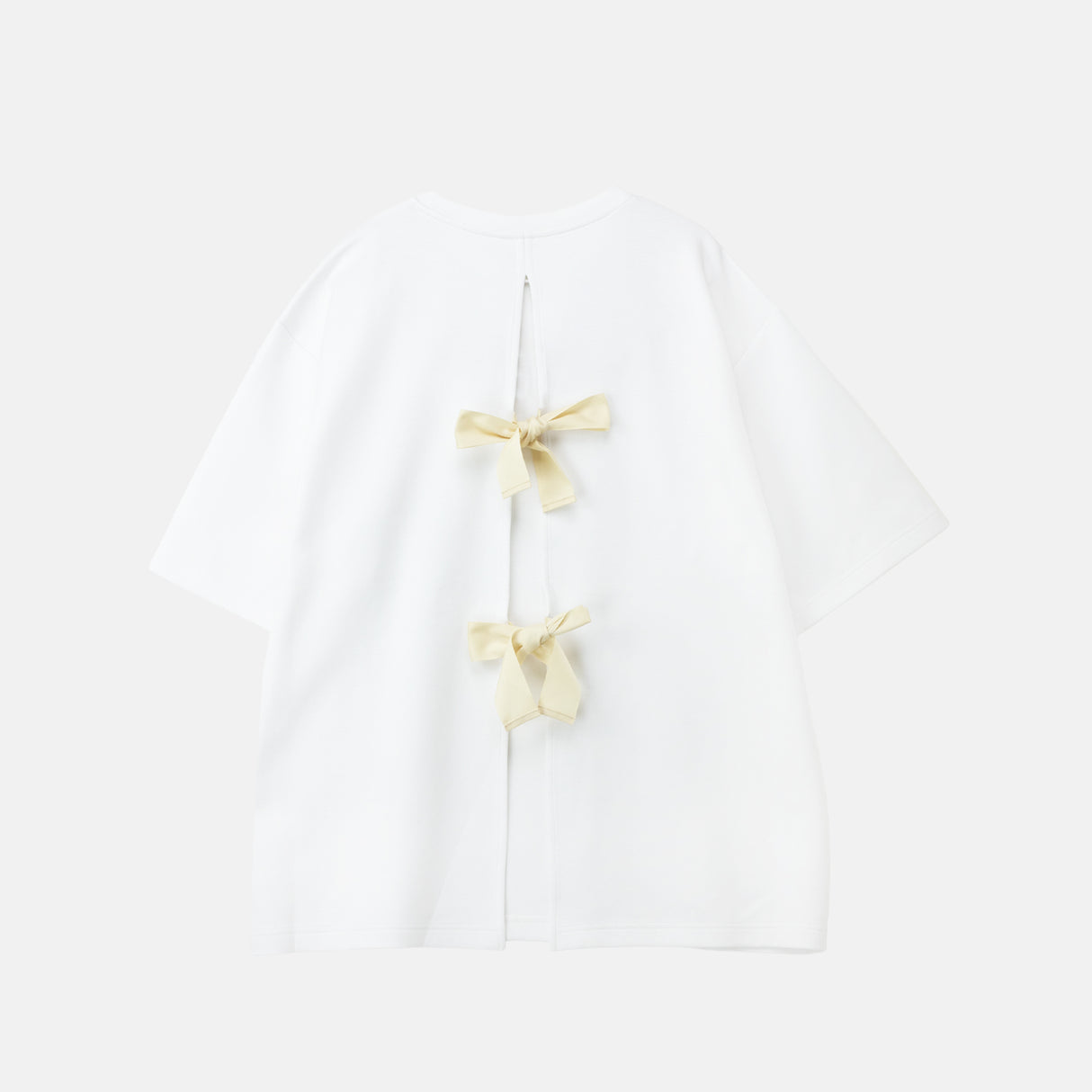 The Garment TG BOW TEE, White/Cream