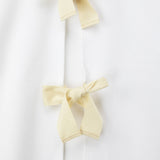 The Garment TG BOW TEE, White/Cream