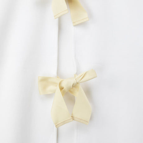 The Garment TG BOW TEE, White/Cream