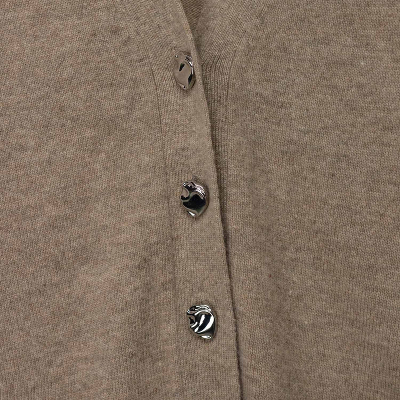 COMO SLEEVE CARDIGAN, Truffle