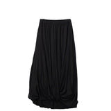 Black skirt on a white background
