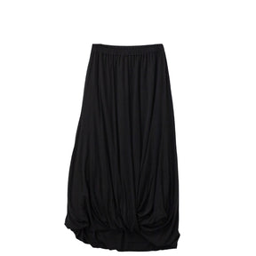 Black skirt on a white background