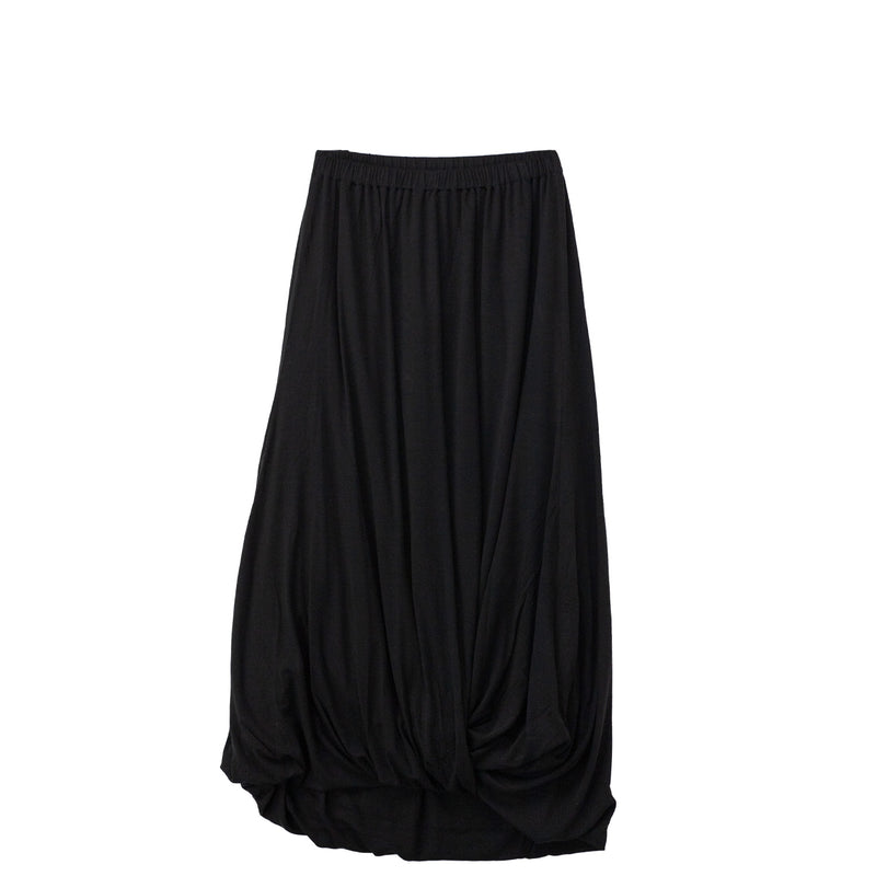 Black skirt on a white background