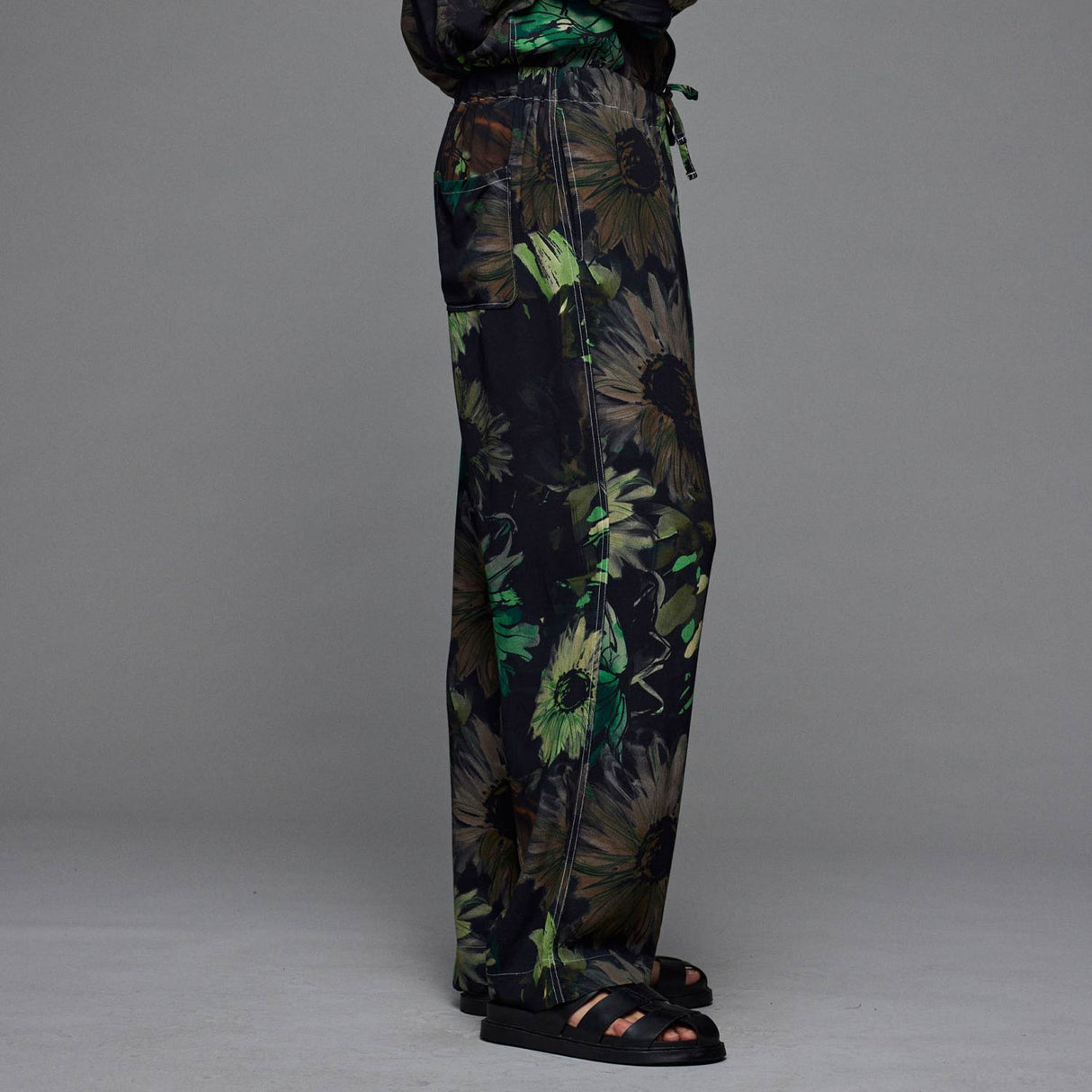 Adnym Atelier TIR TROUSER, Flower Print - Image 7