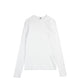 TOTEME LONG-SLEEVE JERSEY TOP, White