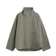 Green jacket on a white background