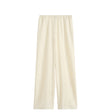 White pants on a white background
