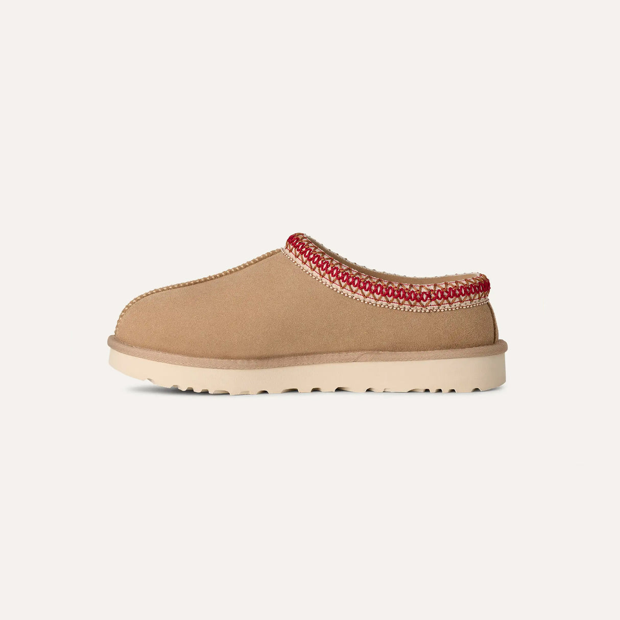 UGG W'S TASMAN II, Sand/Dark Cherry