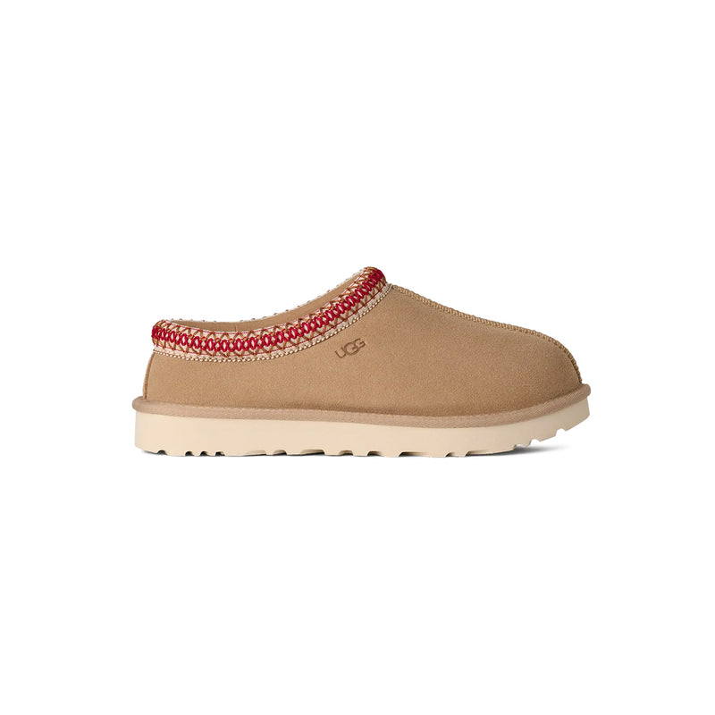 UGG W'S TASMAN II, Sand/Dark Cherry